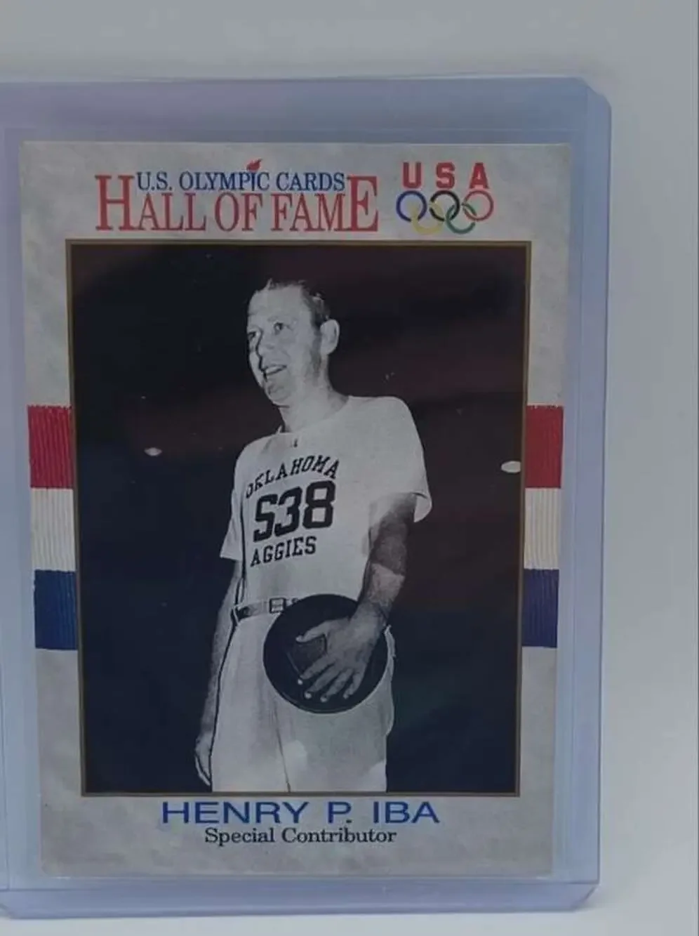 1991 Impel U.S. Olympic Hall of Fame #74 Henry P. Iba Card